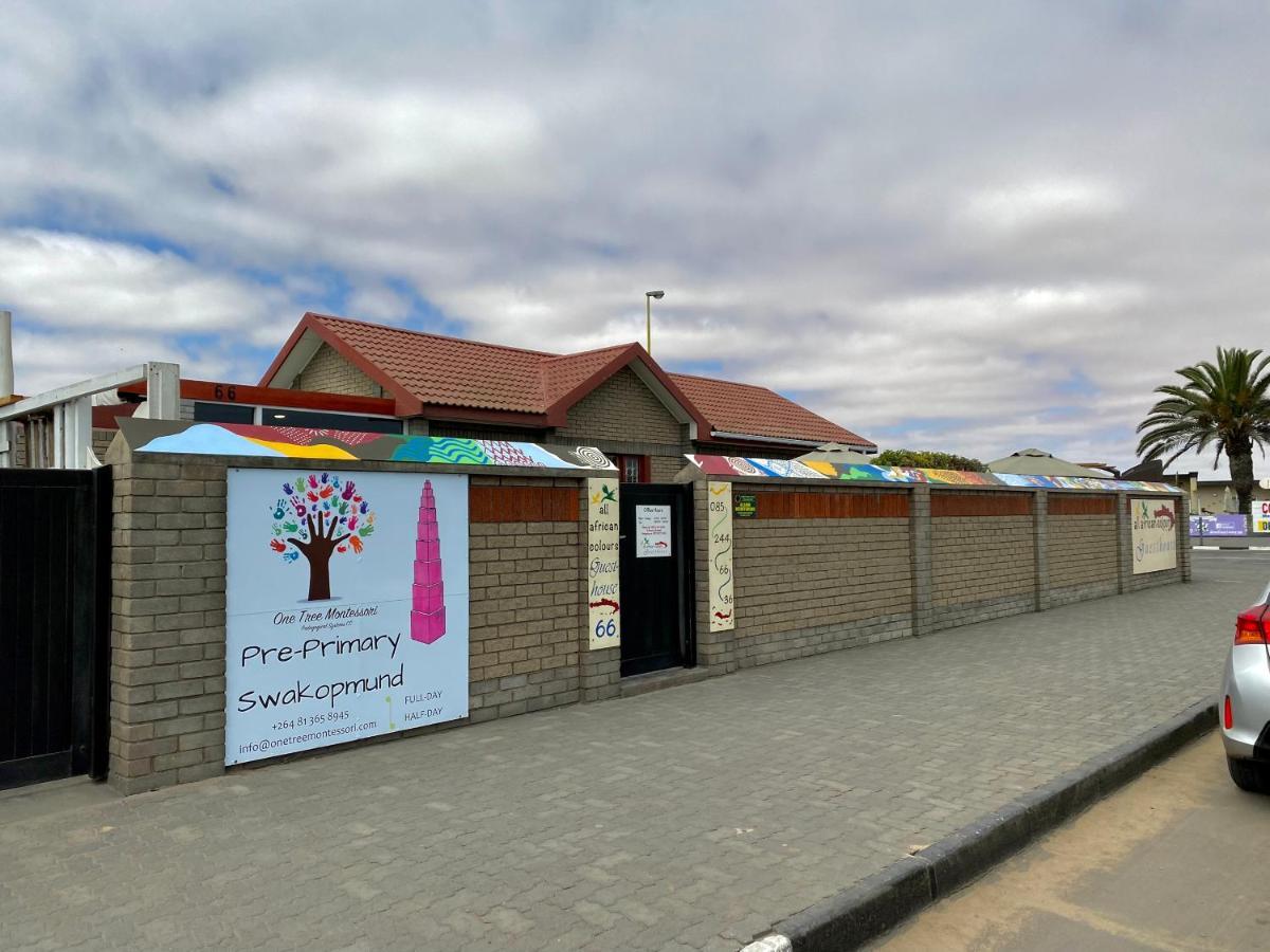 All African Colours Guesthouse Swakopmund Dış mekan fotoğraf
